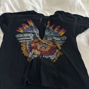 Van Halen Black tee-large